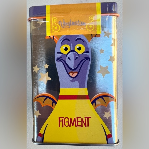 Disney Other - Disney Vinylmation 3" Figure Park Starz Series 1 Figment Sweater Variant LE New